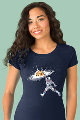 ZillaMunch Tee - Coookie Dunk - Women - Midnight Navy