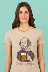 ZillaMunch Tee - ShakesBeer - Women - Natural