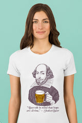 ZillaMunch Tee - ShakesBeer - Women - White
