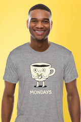 ZillaMunch Tee - Mondays Coffee - Men - Premium Heather