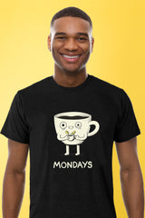 ZillaMunch Tee - Mondays Coffee - Men - Vintage Black