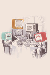 ZillaMunch Tee - TV Dinner - Artwork